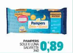 Eté Pampers sole e luna salviette offerta