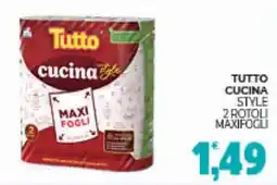 Eté Tutto cucina style 2 rotoli maxifogli offerta