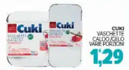 Eté Cuki vaschette caldo/ gelo varie porzioni offerta