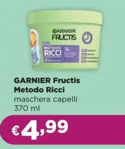 La Saponeria GARNIER Fructis Metodo Ricci maschera capelli offerta