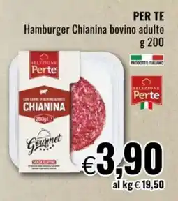 Famila PER TE Hamburger Chianina bovino adulto offerta