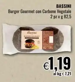 Famila BASSINI Burger Gourmet con Carbone Vegetale offerta