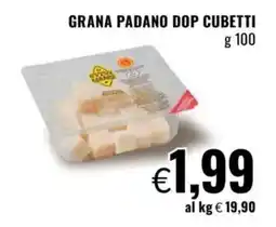 Famila Grana padano dop cubetti offerta