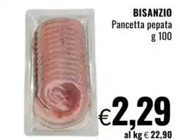 Famila BISANZIO Pancetta pepata offerta
