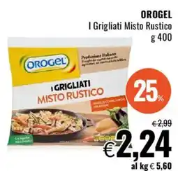 Famila OROGEL I Grigliati Misto Rustico offerta