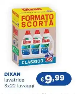 Acqua & Sapone DIXAN lavatrice offerta