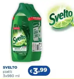 Acqua & Sapone SVELTO piatti offerta