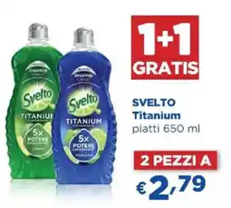 Acqua & Sapone SVELTO Titanium piatti offerta