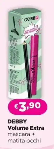 Acqua & Sapone DEBBY Volume Extra mascara + matita occhi offerta