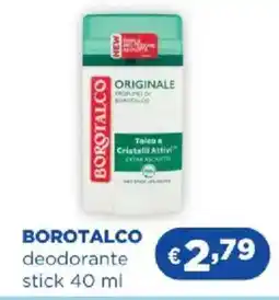 Acqua & Sapone BOROTALCO deodorante stick offerta