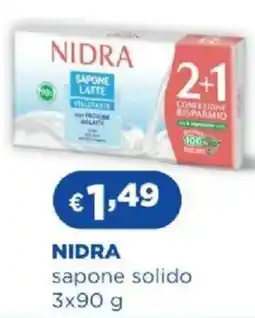 Acqua & Sapone NIDRA sapone solido offerta