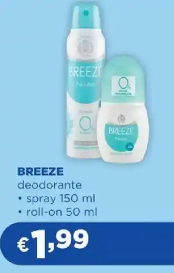 BREEZE deodorante