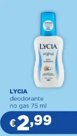 Acqua & Sapone LYCIA deodorante no gas offerta
