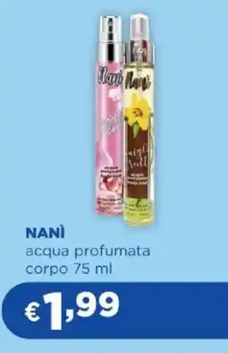 Acqua & Sapone NANÌ acqua profumata corpo offerta