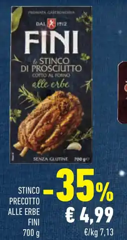 Conad Stinco precotto alle erbe FINI offerta