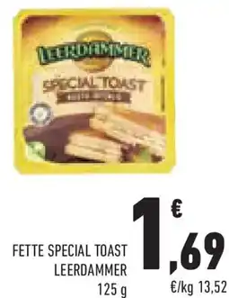 Conad Fette special toast LEERDAMMER offerta