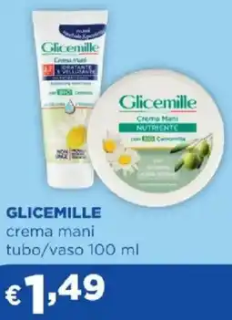 Acqua & Sapone GLICEMILLE crema mani tubo/vaso offerta