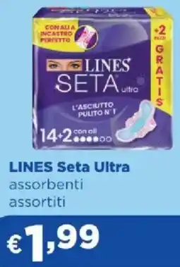 Acqua & Sapone LINES Seta Ultra assorbenti offerta