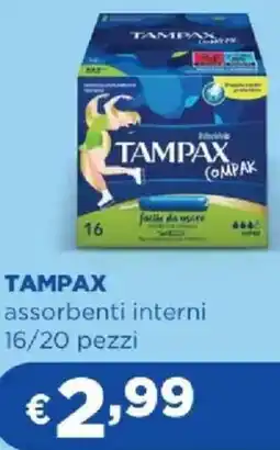 Acqua & Sapone TAMPAX assorbenti interni offerta