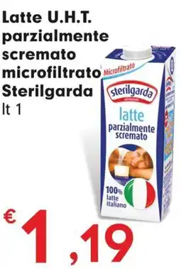 DeSpar Express Latte U.H.T. parzialmente scremato Sterilgarda offerta