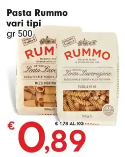 DeSpar Express Pasta Rummo offerta