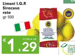DeSpar Express Limoni I.G.P. Siracusa rete offerta
