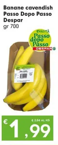 DeSpar Express Banane cavendish Passo Dopo Passo offerta