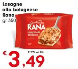 DeSpar Express Lasagne alla bolognese Rana offerta