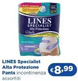 Acqua & Sapone LINES Specialist Alta Protezione Pants incontinenza offerta