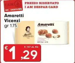 DeSpar Express Amaretti Vicenzi offerta