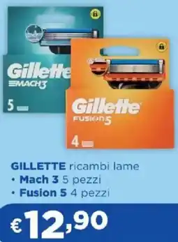 Acqua & Sapone GILLETTE ricambi lame offerta