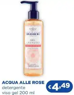 Acqua & Sapone ACQUA ALLE ROSE detergente viso gel offerta