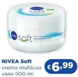 Acqua & Sapone NIVEA Soft crema multiuso vaso offerta
