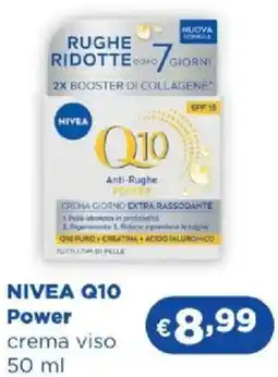 Acqua & Sapone NIVEA Q10 Power crema viso offerta
