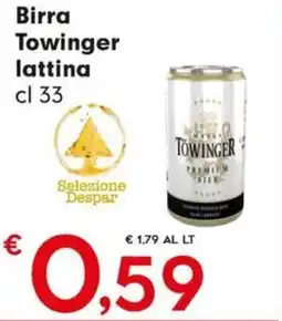 DeSpar Express Birra Towinger lattina offerta