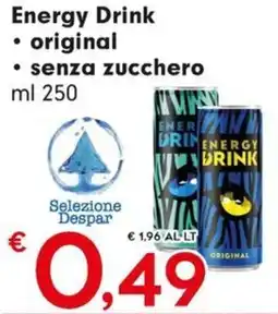 DeSpar Express Energy Drink original - senza zucchero offerta