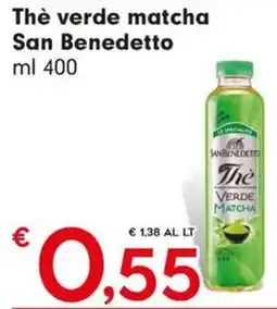DeSpar Express Thè verde matcha San Benedetto offerta
