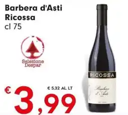 DeSpar Express Barbera d'Asti Ricossa offerta