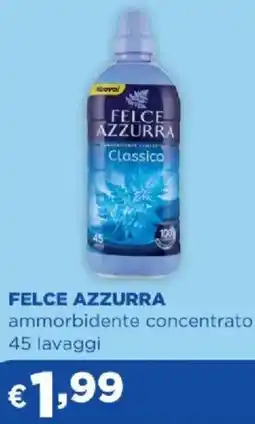 Acqua & Sapone FELCE AZZURRA ammorbidente concentrato offerta