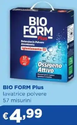 Acqua & Sapone BIO FORM Plus lavatrice polvere offerta