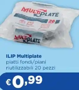 Acqua & Sapone ILIP Multiplate piatti fondi/piani riutilizzabili offerta