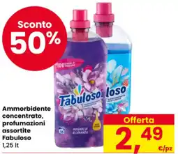 Eurospar Ammorbidente concentrato, profumazioni Fabuloso offerta