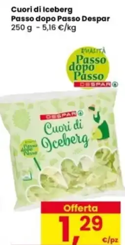 Eurospar Cuori di Iceberg Passo dopo Passo Despar offerta