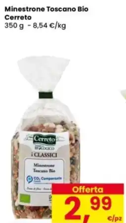 Eurospar Minestrone Toscano Bio Cerreto Cerreto offerta