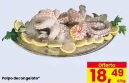 Eurospar Polpo decongelato offerta