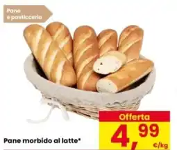 Eurospar Pane morbido al latte offerta