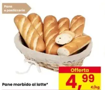 Eurospar Pane morbido al latte offerta