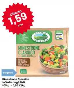 Eurospar Minestrone Classico La Valle degli Orti offerta