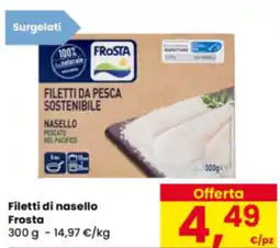 Eurospar Filetti di nasello Frosta offerta