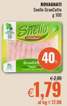 Famila ROVAGNATI Snello GranCotto offerta